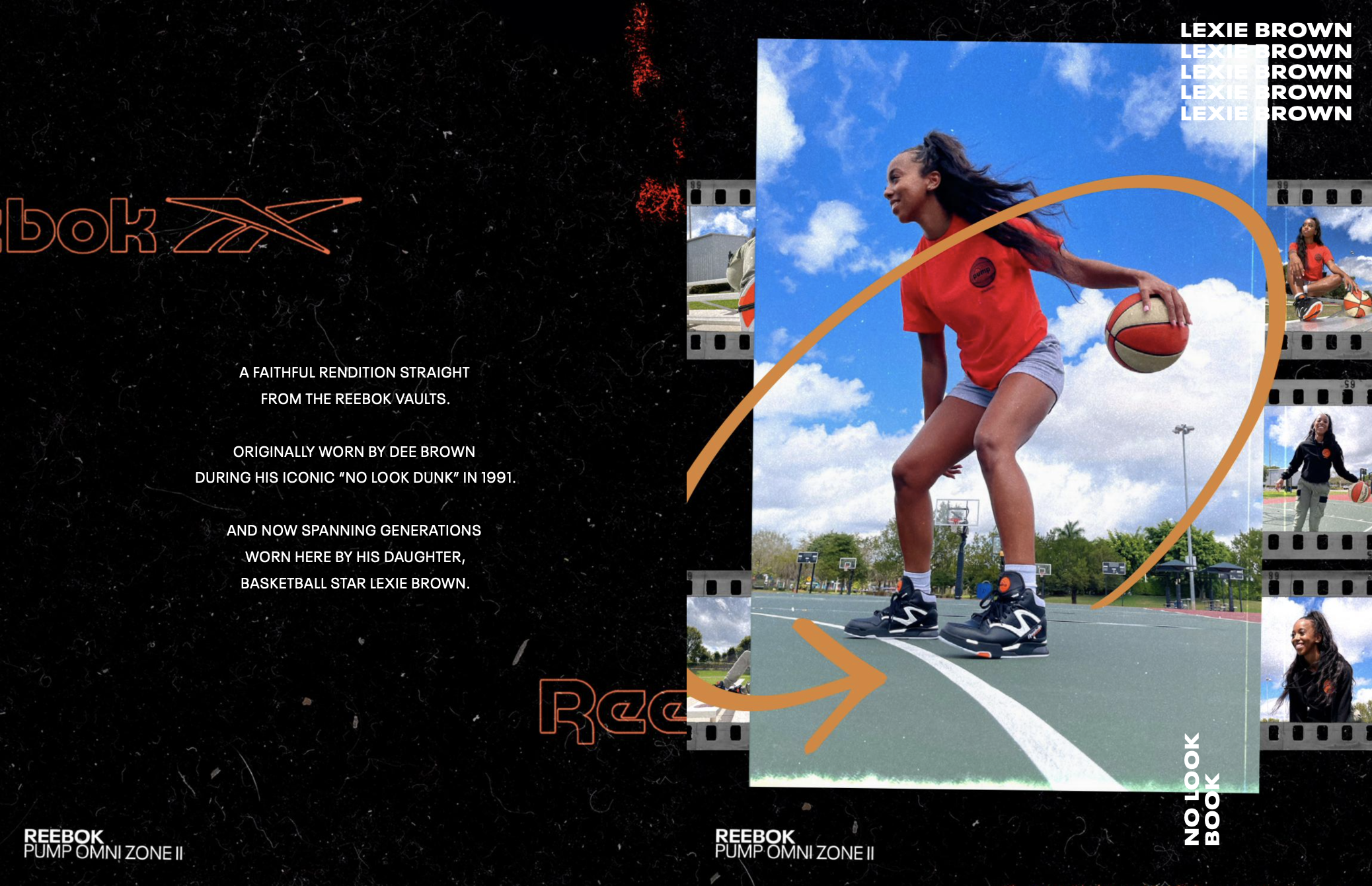 New Lexie Brown Reebok's “No Book” For Pump Omni Zone - RESPECT. | The Photo Journal of Hip-Hop Culture
